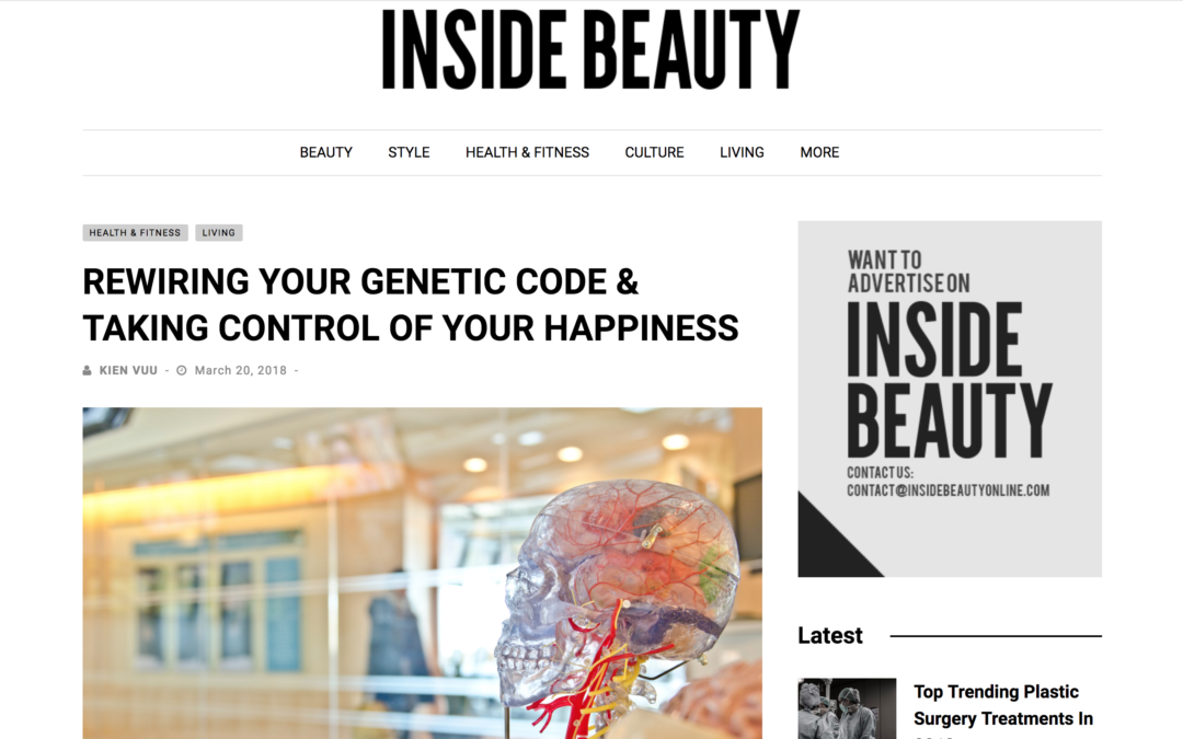 INSIDE BEAUTY – Rewiring Your Genetic Code and Taking Control of Your Happiness